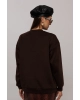 Джемпер Buter 3214 коричневый Джемпер Buter 3214 коричневый