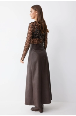 Юбка Lyushe 4187 коричневый 