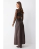 Юбка Lyushe 4187 коричневый