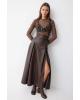 Юбка Lyushe 4187 коричневый