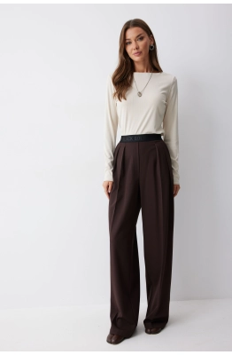 Брюки Lyushe 4200 коричневый 