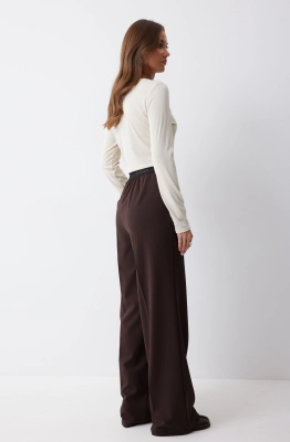 Брюки Lyushe 4200 коричневый  Брюки Lyushe 4200 коричневый