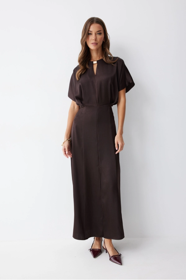 Платье Lyushe 4210 коричневый