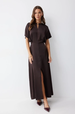 Платье Lyushe 4210 коричневый  Платье Lyushe 4210 коричневый