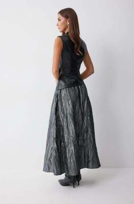 Юбка Lyushe 4215 серебро  Юбка Lyushe 4215 серебро