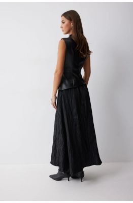 Юбка Lyushe 4215 черный  Юбка Lyushe 4215 черный