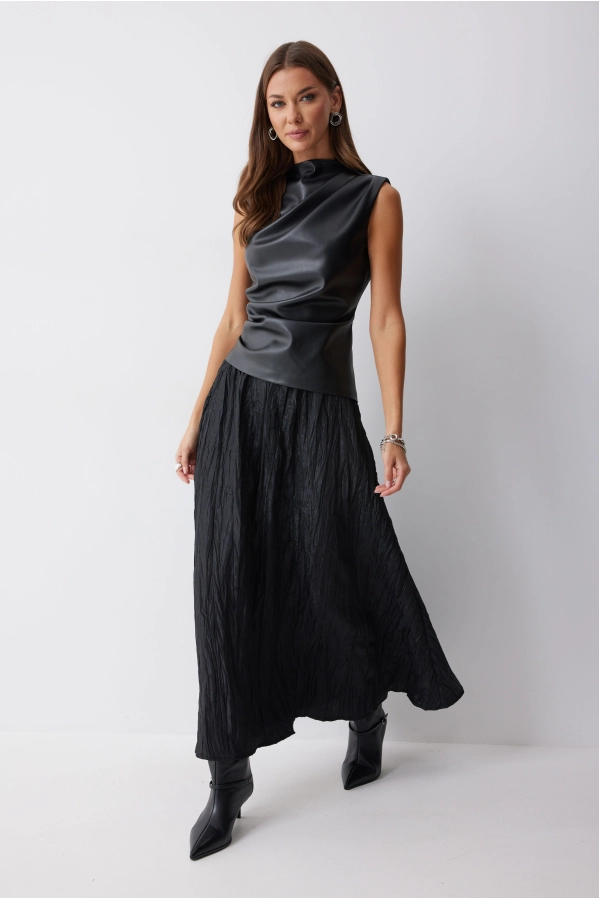 Юбка Lyushe 4215 черный Юбка Lyushe 4215 черный