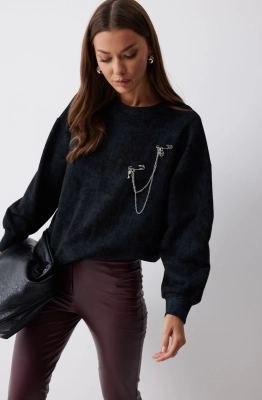 Джемпер Lyushe 4216 черный 