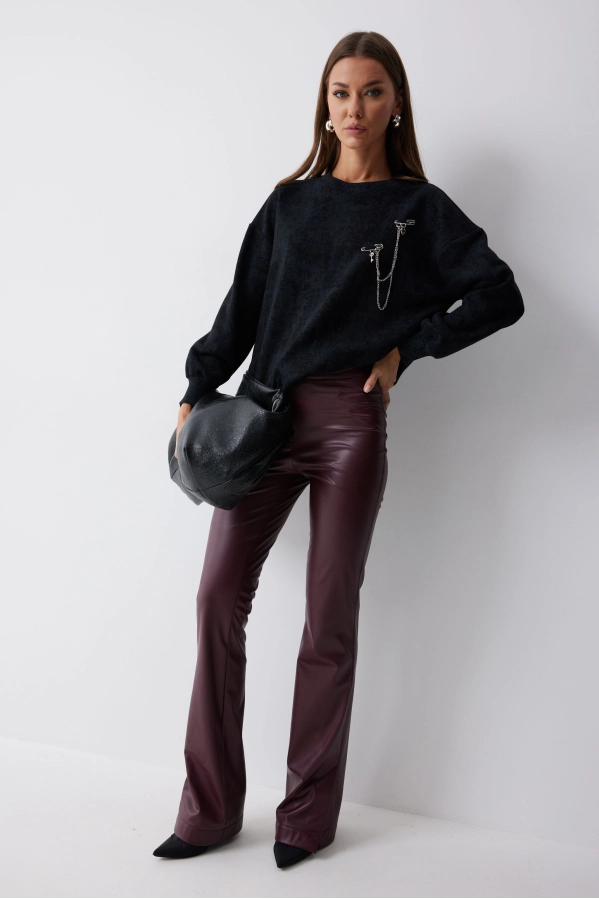 Джемпер Lyushe 4216 черный Джемпер Lyushe 4216 черный