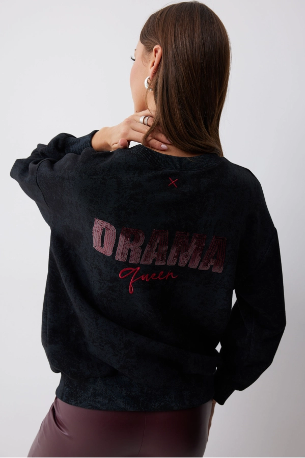 Джемпер Lyushe 4216 черный Джемпер Lyushe 4216 черный