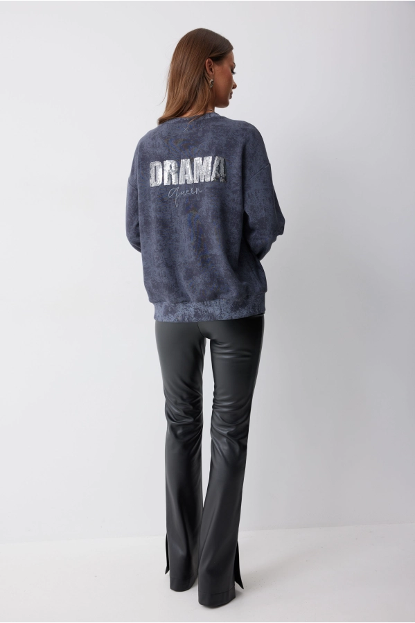 Джемпер Lyushe 4216 серый Джемпер Lyushe 4216 серый