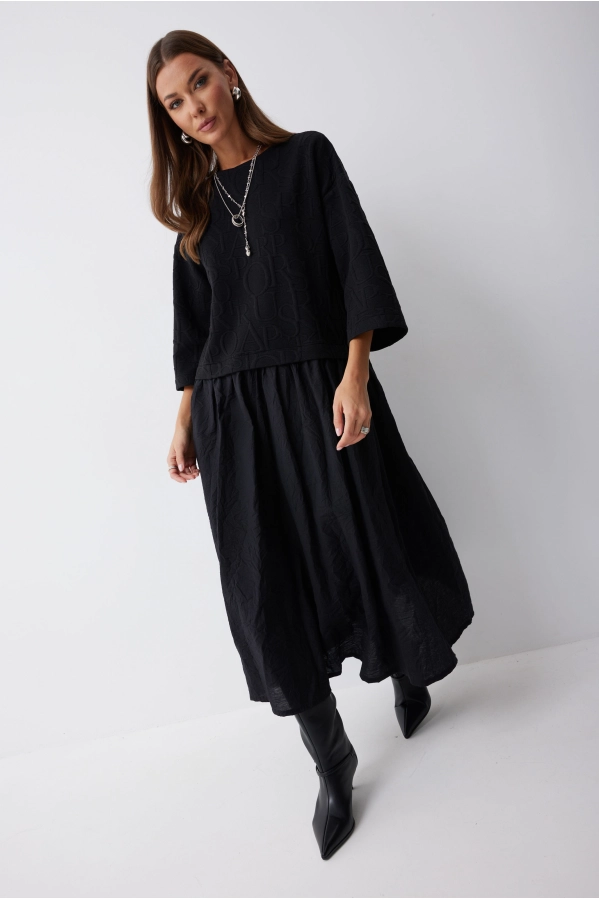 Платье Lyushe 4219 черный Платье Lyushe 4219 черный