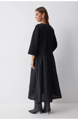 Платье Lyushe 4219 черный  Платье Lyushe 4219 черный