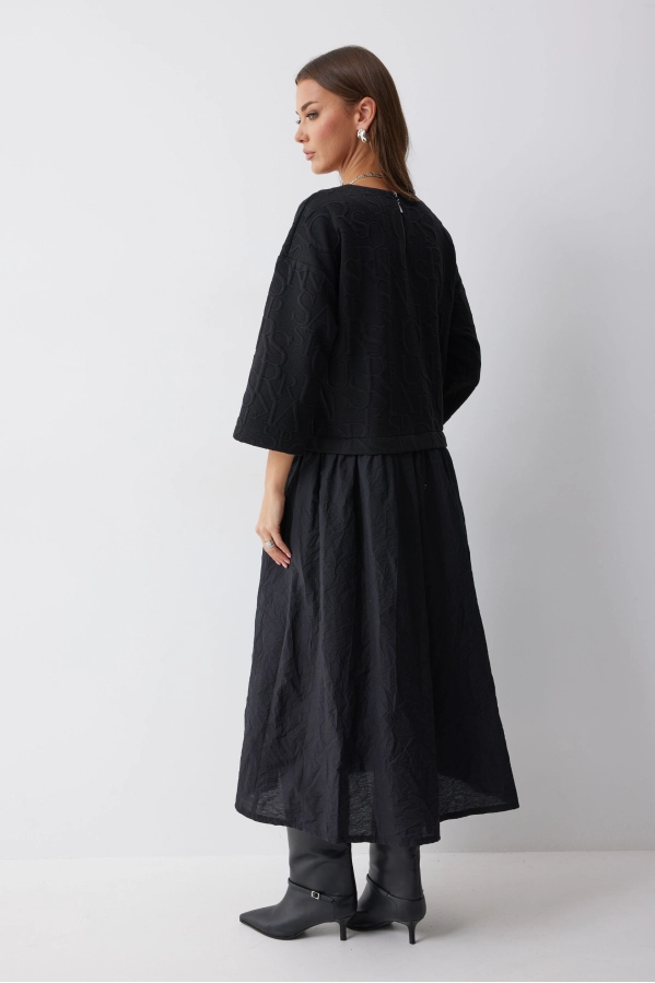 Платье Lyushe 4219 черный Платье Lyushe 4219 черный