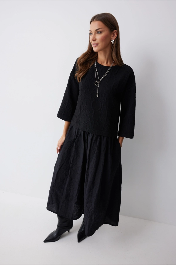 Платье Lyushe 4219 черный Платье Lyushe 4219 черный