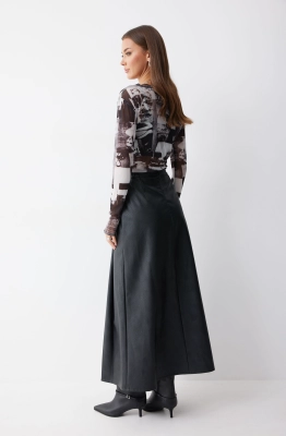 Юбка Lyushe 4223 черный  Юбка Lyushe 4223 черный