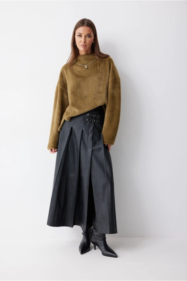 Юбка Lyushe 4223 черный Юбка Lyushe 4223 черный