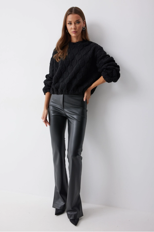 Джемпер Lyushe 4226 черный Джемпер Lyushe 4226 черный