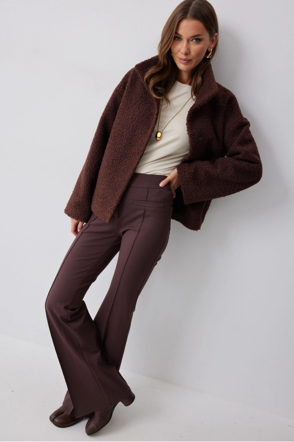 Жакет Lyushe 4229 коричневый Жакет Lyushe 4229 коричневый