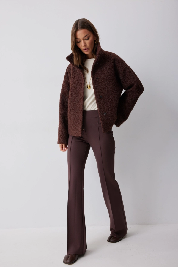 Жакет Lyushe 4229 коричневый Жакет Lyushe 4229 коричневый