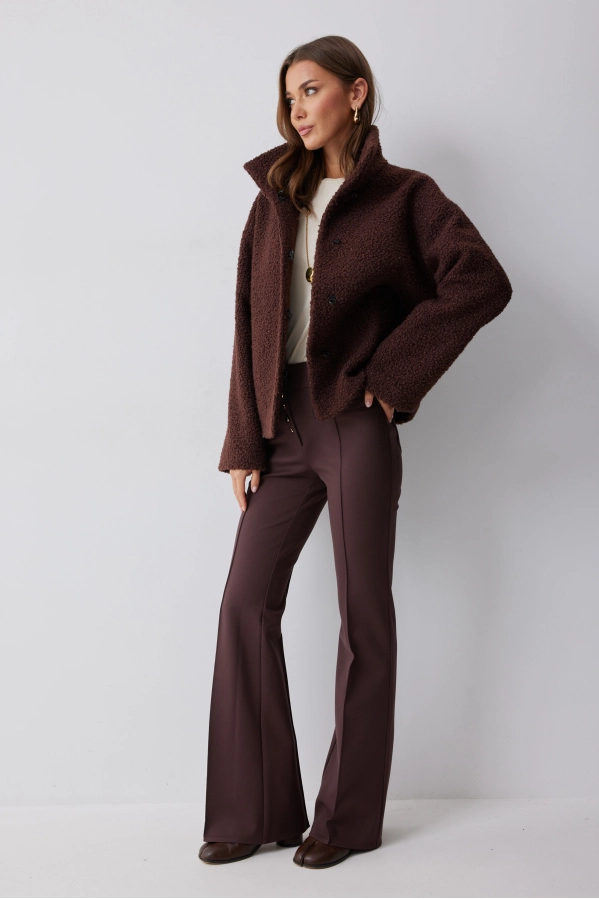 Жакет Lyushe 4229 коричневый Жакет Lyushe 4229 коричневый