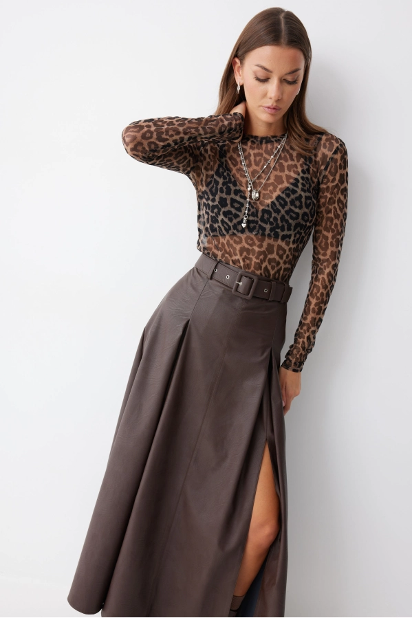 Джемпер Lyushe 4230 леопард