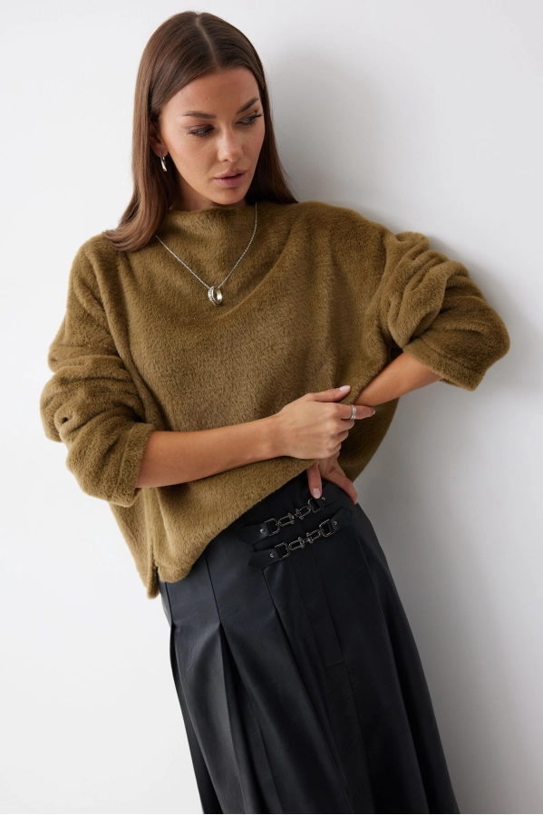 Джемпер Lyushe 4233 зеленый Джемпер Lyushe 4233 зеленый