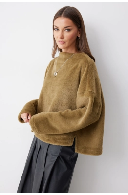 Джемпер Lyushe 4233 зеленый  Джемпер Lyushe 4233 зеленый