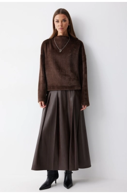 Джемпер Lyushe 4233 коричневый 