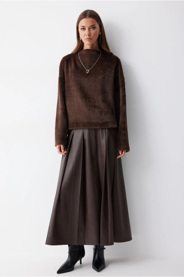 Джемпер Lyushe 4233 коричневый