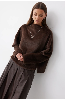 Джемпер Lyushe 4233 коричневый 