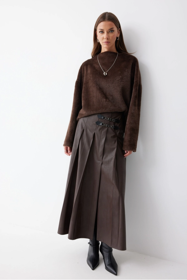 Джемпер Lyushe 4233 коричневый