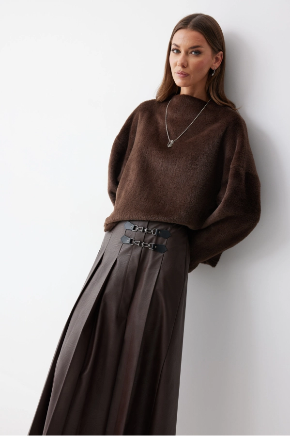 Джемпер Lyushe 4233 коричневый