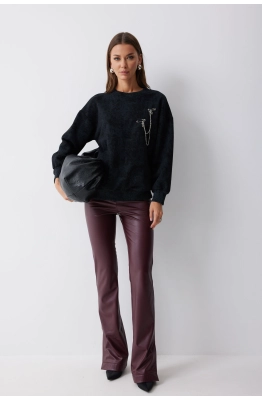 Брюки Lyushe 4235 бордо  Брюки Lyushe 4235 бордо