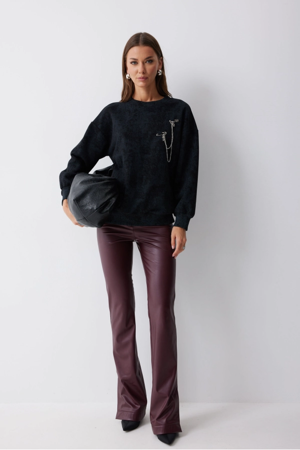 Брюки Lyushe 4235 бордо Брюки Lyushe 4235 бордо