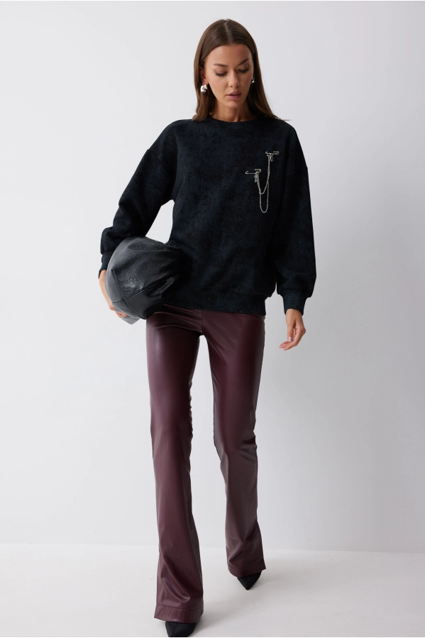 Брюки Lyushe 4235 бордо Брюки Lyushe 4235 бордо