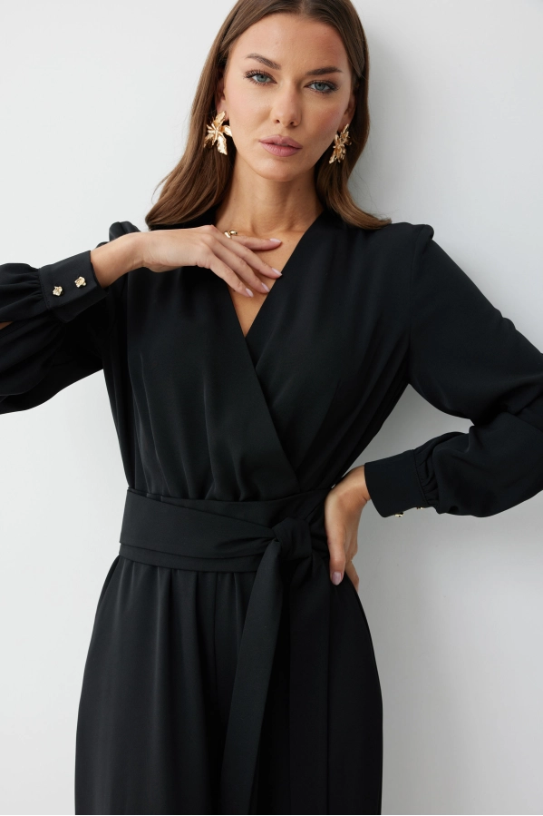 Комбинезон Lyushe 4236 черный Комбинезон Lyushe 4236 черный