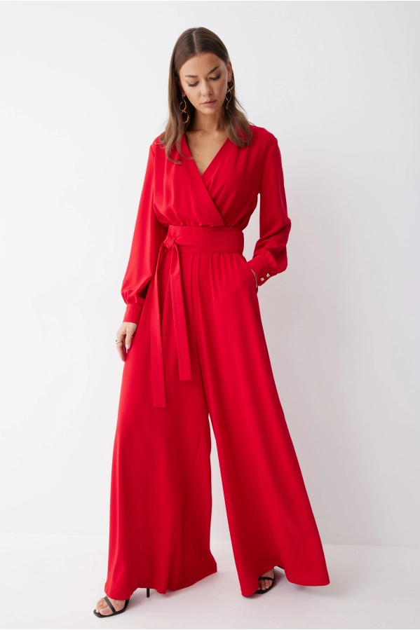 Комбинезон Lyushe 4236 красный Комбинезон Lyushe 4236 красный