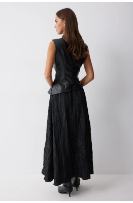 Топ Lyushe 4239 черный  Топ Lyushe 4239 черный