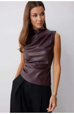 Топ Lyushe 4239 бордо  Топ Lyushe 4239 бордо