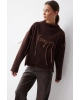 Джемпер Lyushe 4242 коричневый