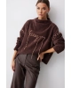 Джемпер Lyushe 4242 коричневый