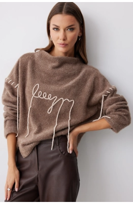 Джемпер Lyushe 4242 капучино  Джемпер Lyushe 4242 капучино