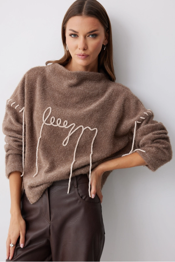 Джемпер Lyushe 4242 капучино Джемпер Lyushe 4242 капучино