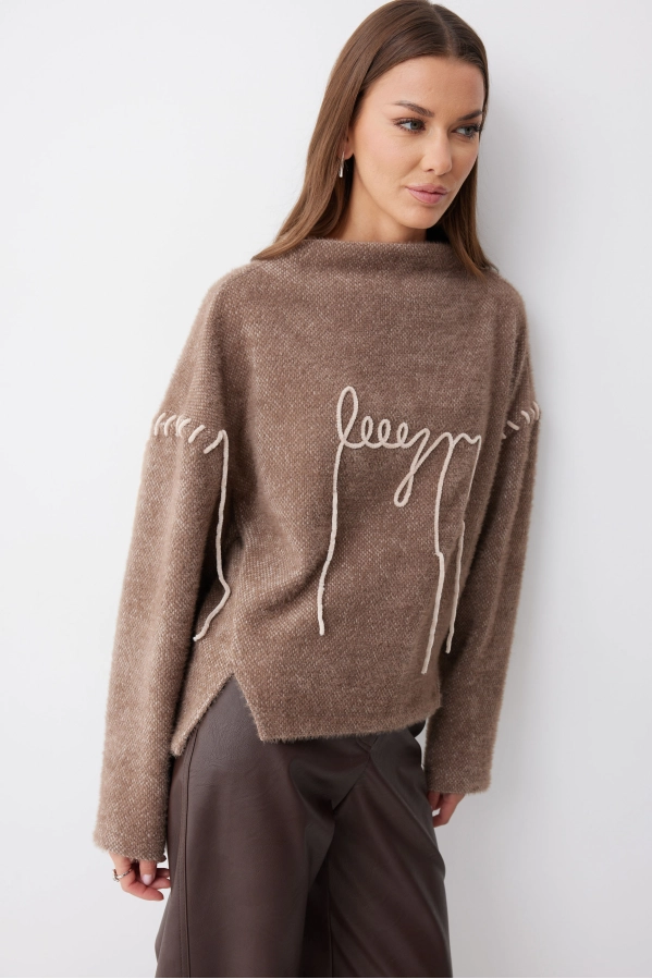 Джемпер Lyushe 4242 капучино Джемпер Lyushe 4242 капучино