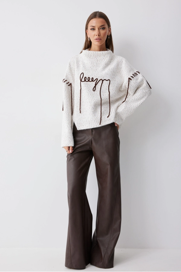 Джемпер Lyushe 4242 молоко Джемпер Lyushe 4242 молоко