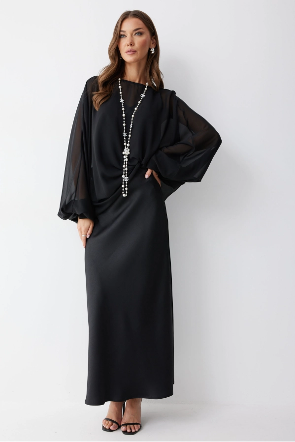 Блуза Lyushe 4243 черный Блуза Lyushe 4243 черный