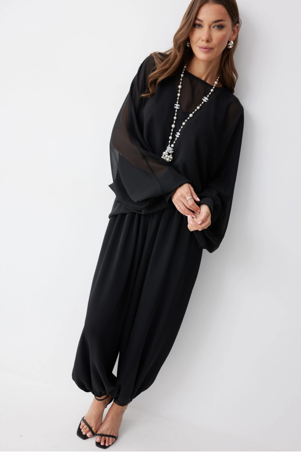 Брюки Lyushe 4244 черный Брюки Lyushe 4244 черный