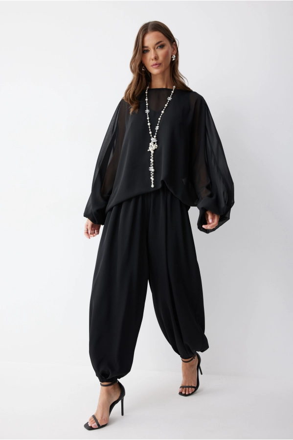 Брюки Lyushe 4244 черный Брюки Lyushe 4244 черный