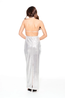 Платье ELLETTO LIFE 1115 серебро  Платье ELLETTO LIFE 1115 серебро